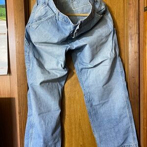 Abercrombie & Fitch Men's Relaxed Light Blue Jeans